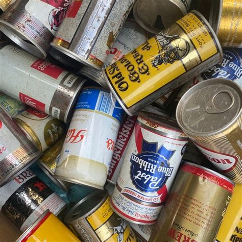 50 Vintage Beer Cans - Etsy