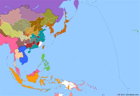 Central Plains War | Historical Atlas of Asia Pacific (26 June 1930) | Omniatlas