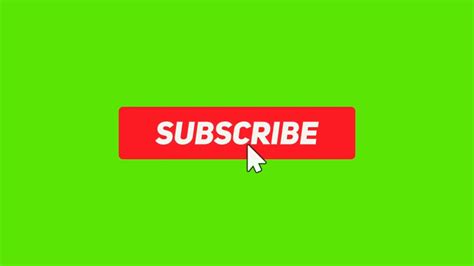 Green screen subscribe button download - YouTube