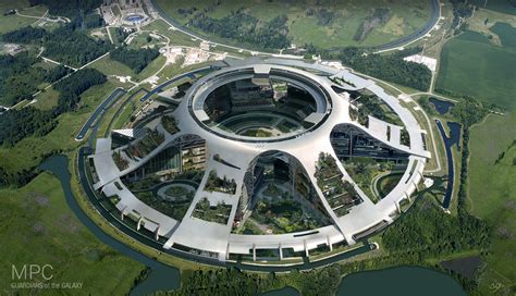 Gaëlle Seguillon - Xandar city - circular building