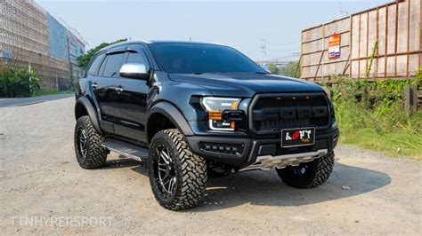 This Customized Ford Endeavour Wears F-150 Raptor Inspired Body Kit