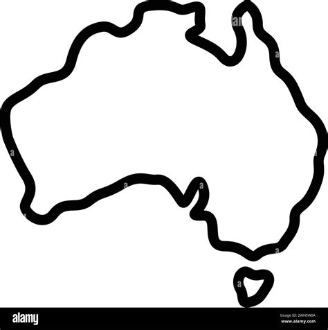 Icon for australia,map Stock Vector Image & Art - Alamy