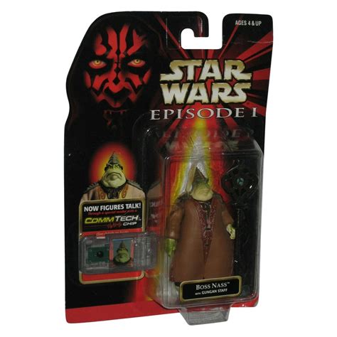 Star Wars Episode I The Phantom Menace Boss Nass Figure w/ CommTech Chip - Walmart.com - Walmart.com