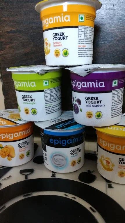 Epigamia Greek yogurt fruit flavored curd