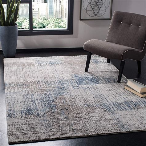 Safavieh Craft Collection CFT874F Grey and Blue (9' x 12') Area Rug - Walmart.com - Walmart.com