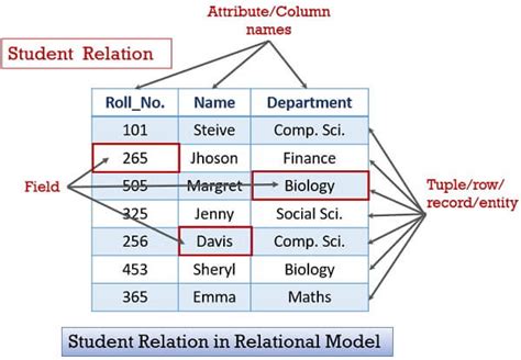 What is Relational Data Model? Characteristics, Diagram, Constraints, Advanatges & Disadvantages ...