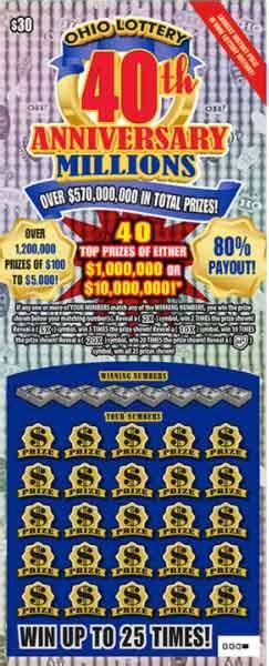 10 Best Ohio Lottery Scratch Offs This Month! - Lotto Edge