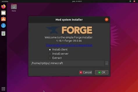 How To Install Minecraft Forge On Linux? (Illustrated Guide) – RaspberryTips