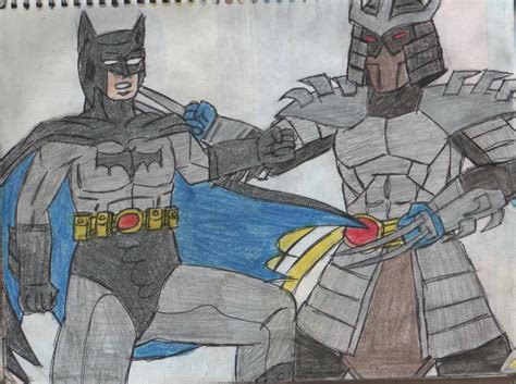 Batman vs Shredder by carlos1976 on DeviantArt