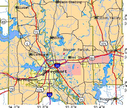 Bossier Parish, Louisiana detailed profile - houses, real estate, cost of living, wages, work ...