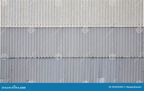 Background of Corrugated Metal Stock Image - Image of textured ...