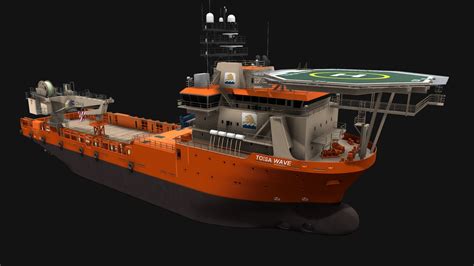 Supply Vessel - 3D model by 1311432 [fdf3514] - Sketchfab