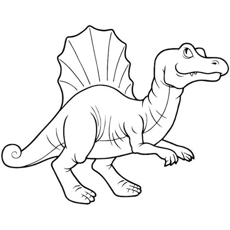 Mewarnai Gambar Kartun Dinosaurus Berwarna - IMAGESEE