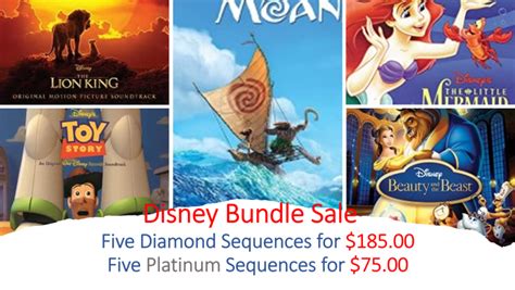 Disney Bundle – Holiday and Other Sequences