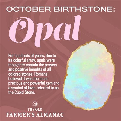 October Birthstones: Opal & Tourmaline | Color, Meaning, Symbolism ...