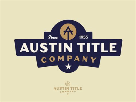 Austin Title Logo - v1 | ? logo, Title, Logo inspiration