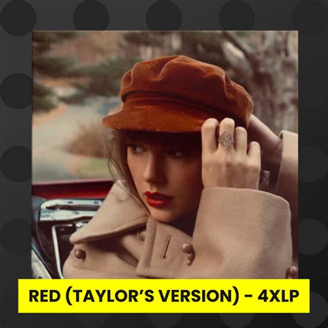 Taylor Swift - Red (Taylor's Version) - 4xLP – High Fidelity Vinyl