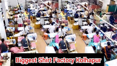 Process of Making Shirts in Factory / Indian Shirt Factory - YouTube