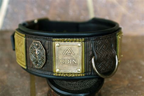 ODIN | Custom engraved big dog collar - Sauri Dog Collars