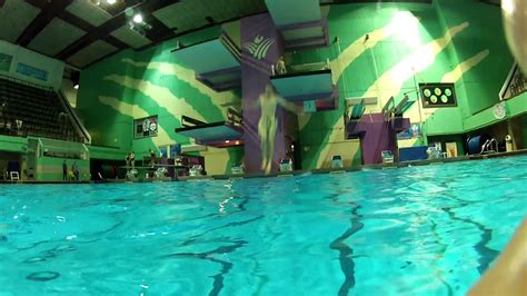 5 Meter Dive Pan Am Pool Winnipeg - YouTube