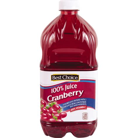 Best Choice 100% Cranberry Juice | Cranberry | Phelps Market