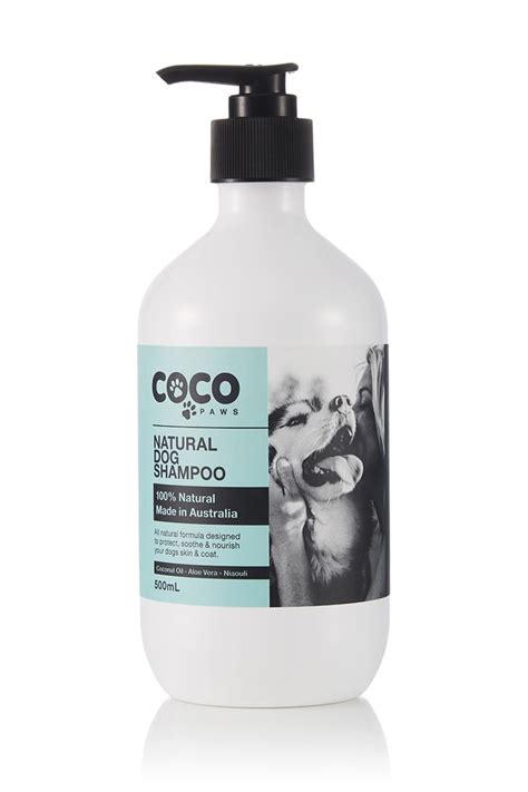 Coco Paws Natural Dog Shampoo is a 100% natural formula that can be used on any dog breed. Made ...