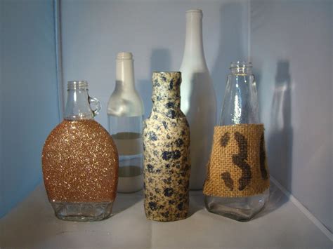 Upcycled Glass Bottles by ConceiveOf on Etsy