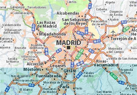 Madrid Spain Map