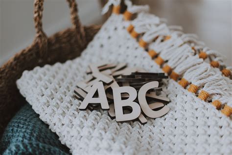 Alphabet Letters Wooden Letters Educational Toy Wood - Etsy