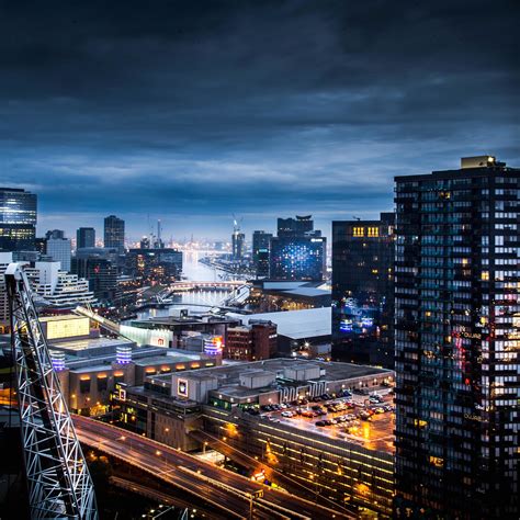 Free picture: city, downtown, traffic, dusk, cityscape, road, architecture, car