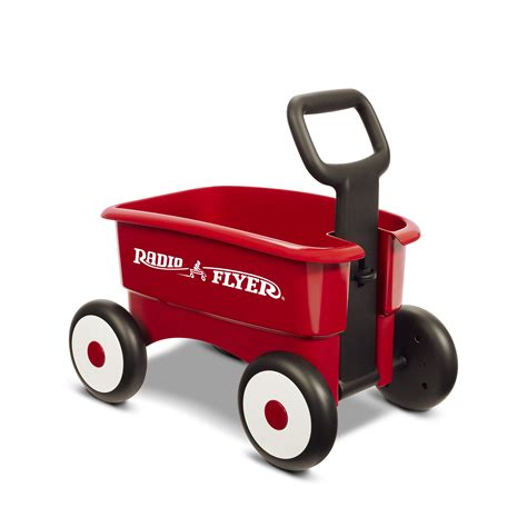 Radio Flyer, My 1st 2-in-1 Play Wagon Push Walker, Red - Walmart.com