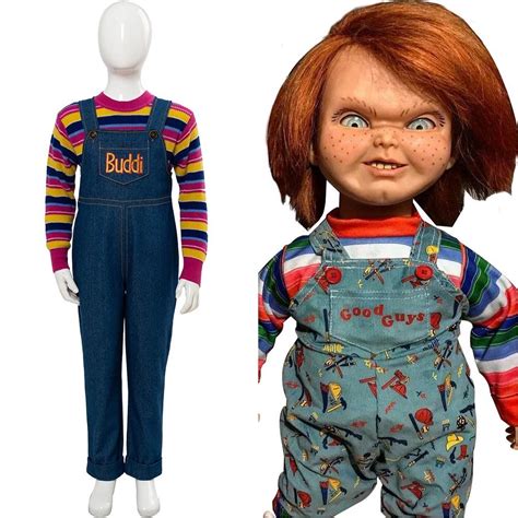 Chucky Cosplay Costume in 2021 | Mens halloween costumes, Kids costumes, Cosplay costumes