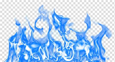 Blue flame digital illustration, Fire , Blue Fire transparent ...