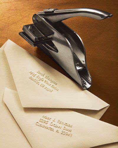 Oraton Rubber Stamps Address Embosser | Cool office gadgets, Neiman ...