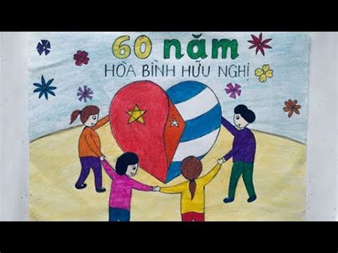 Những bước vẽ tranh hòa bình đơn giản nhất và dễ hiểu nhất