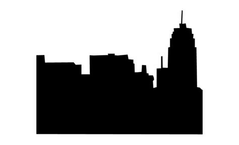 Cincinnati Skyline Outline Vector at Vectorified.com | Collection of Cincinnati Skyline Outline ...