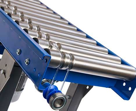 Lineshaft driven roller conveyor - Fastrax Conveyor Rollers