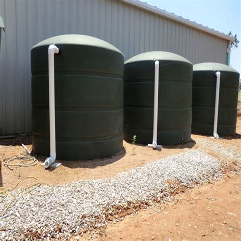 Above Ground Rainwater Cisterns