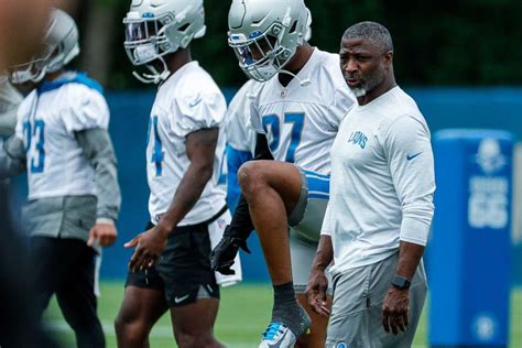 Detroit Lions coaches as players: Defensive coordinator Aaron Glenn