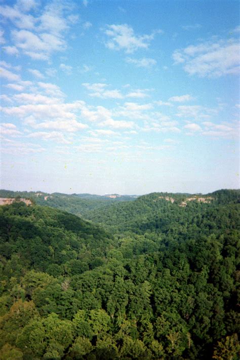 The Red River Gorge in Kentucky