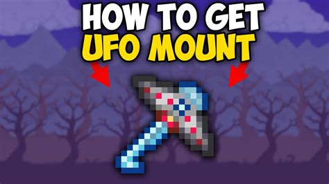 How to get UFO Mount in Terraria 1.4.4.9 | UFO Mount Terraria - YouTube