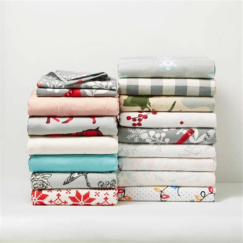 Mainstays 155 GSM Flannel Sheet Set, Christmas Deer, Full - Walmart.com - Walmart.com