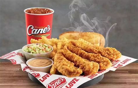 Raising Cane's Menu With Prices [November 2022 Updated]