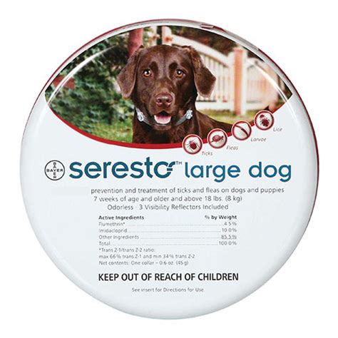 Seresto Flea & Tick Dog Collar : Seresto Tick Collar for Dogs