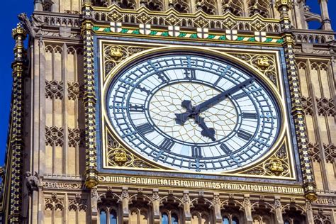 Close-up of the Clock Face of Big Ben, London Stock Image - Image of great, tower: 63175261