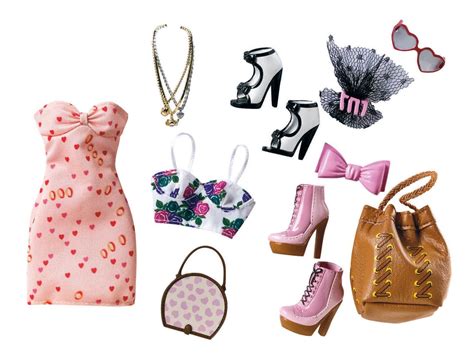 Amazon.com: Barbie Stardoll by Barbie - Pretty in Pink Fashion Pack: Toys & Games Barbie Doll ...