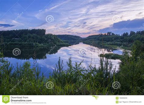 Night Lake Forest Reflection Stock Image - Image of outdoor, starry: 103260233