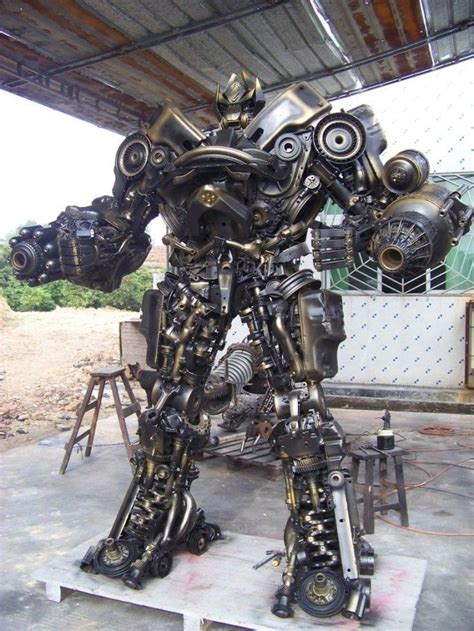 real robots | REAL LIFE HAND MADE STEEL ROBOTS ZOMG!!!!! badass. | Robots Are Rad | Pinterest ...