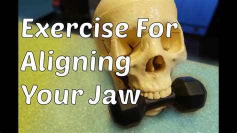 Stop Jaw Clicking/Popping TMJ With This Exercise | Fix with Jaw ...