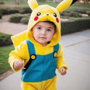 Pikachu Costume Kids. Face Swap. Insert Your Face ID:838501